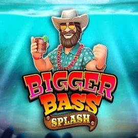 Official Slots logo: Bigger Bass Splash by Pragmatic Play at Crystal Roll Casino