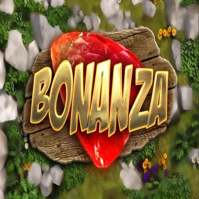 Bonanza slot logo by Big Time Gaming at Crystal Roll CasinoBonanza