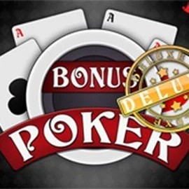 Bonus Poker Deluxe - 3 Hands logo – Table Games by RTG (Reel Time Gaming) at Crystal Roll Casino