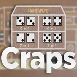 Craps (Nucleus Gaming) slot logo by Nucleus Gaming at Crystal Roll Casino