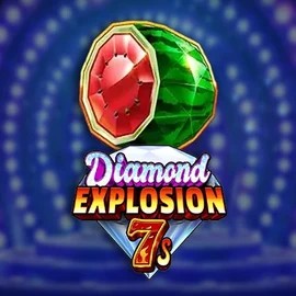 Diamond Explosion 7s logo by RubyPlay Crystal Roll Casino