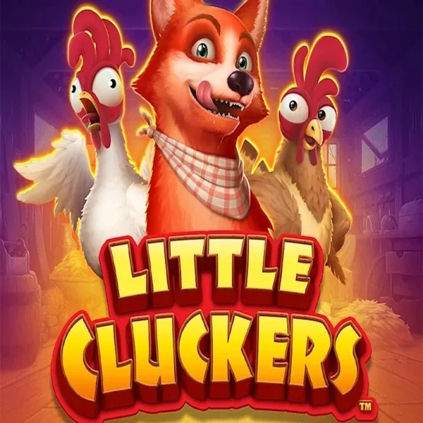 Little Cluckers slot logo by Greentube at Crystal Roll Casino