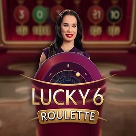 Lucky 6 Roulette casino game by Pragmatic Play – featured logo at Crystal Roll Casino