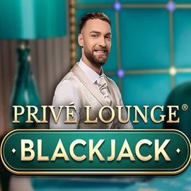 Privé Lounge Blackjack slot visual from Pragmatic Play available on crystalsroll.nl