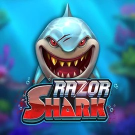 Razor Shark logo by Push Gaming at Crystal Roll CasinoRazor Shark