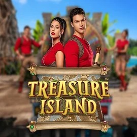 Treasure Island slot logo by Pragmatic Play at Crystal Roll Casino